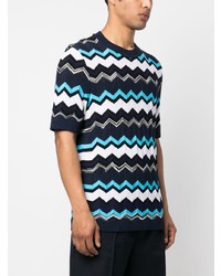 Missoni Signature Zigzag Knitted T Shirt
