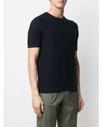 Manuel Ritz Slim Fit Knitted T Shirt