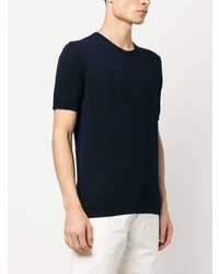 Roberto Collina Solid Fine Knit T Shirt