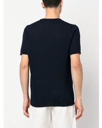 Roberto Collina Solid Fine Knit T Shirt