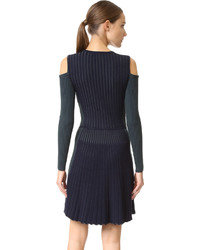 Versace Long Sleeve Knit Dress