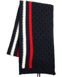 Thom Browne Merino Wool Cable Knit Scarf