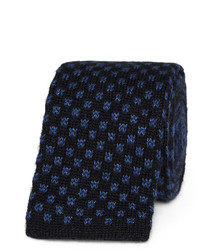 Canali 6cm Knitted Silk And Cashmere Blend Tie