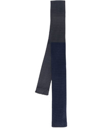 Hugo Boss Boss 2 Tone 5cm Knitted Italian Tie