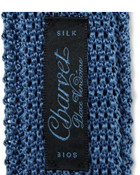 Charvet Set Of Three 45cm Knitted Silk Ties
