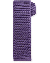Tom Ford Silk Knit Flat End Tie