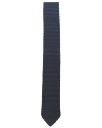 hook + ALBERT Solid Staple Knit Silk Tie