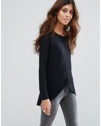 Only Dhaka Wrap Knit Pullover Sweater