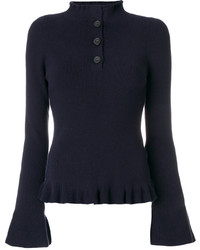 See by Chloe See By Chlo Ruffle Knit Sweater