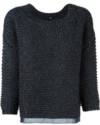 Steffen Schraut Metallic Knit Sweater