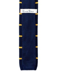 Burma Bibas Bar Stripe Knit Tie