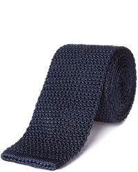 House of Fraser Chester Barrie Luxury Plain Knitted Tie
