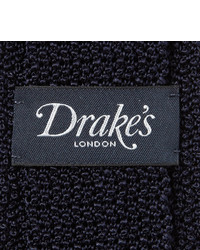 Drakes Drakes 65cm Knitted Silk Tie