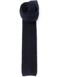 Ermenegildo Zegna Knitted Straight Edge Tie