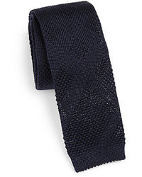 Burberry London Kenneth Silk Knit Tie