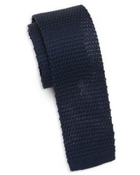 Saks Fifth Avenue Solid Silk Knit Tie