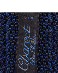 Charvet Slim Knitted Silk Tie