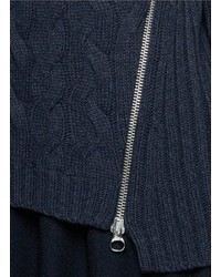 Nobrand Cable Knit Turtleneck Sweater