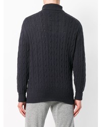 N.Peal Cable Roll Neck Jumper