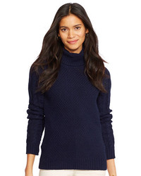 Lauren Ralph Lauren Cable Sleeveturtleneck Sweater
