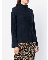 Hemisphere Cashmere Cable Knit Sweater