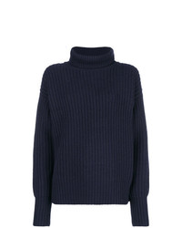 Joseph Rib Knit Turtleneck Sweater