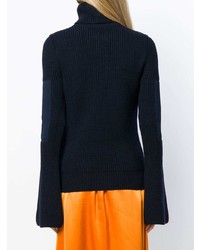 Lanvin Ribbed Turtle Neck Sweater