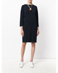 Roberto Collina Three Quarters Sleeves Knitted Dress