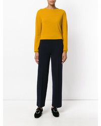 Jil Sander Knitted Straight Trousers