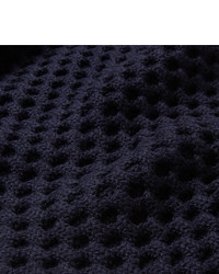Honeycomb Knit Wool Scarf