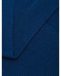Canali Ribbed Knit Scarf