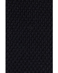 Michael Bastian Michl Bastian Solid Knit Wool Skinny Tie