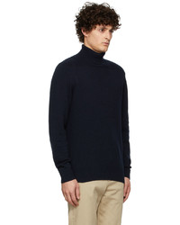 Norse Projects Navy Kirk Submarine Turtleneck