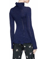 Acne Studios Rosie Merino Wool Turtleneck Sweater