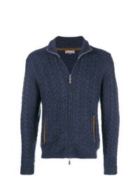 N.Peal The Richmond Cable Knit Cardigan