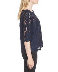 Cupcakes And Cashmere Andrie Lace Top