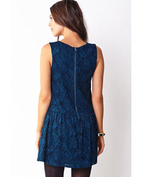 Forever 21 Poetic Lace Drop Waist Dress