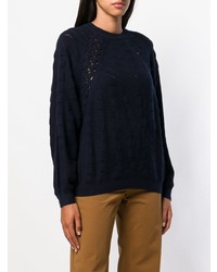 See by Chloe See By Chlo Lace Crochet Knit Sweater