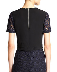 A.L.C. Thompson Lace Cropped Top