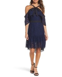 Adelyn Rae Adelyn R Tracy Cold Shoulder Lace Dress