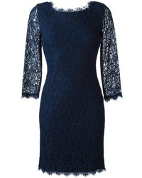 Diane von Furstenberg Short Lace Dress