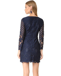 Cupcakes And Cashmere Spence Fitted Lace Dress