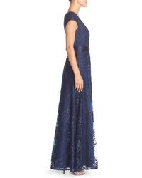 Aidan Mattox Corded Lace Gown