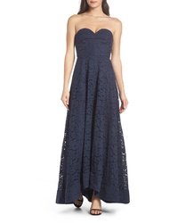 Keepsake the Label Sunshine Strapless Lace Gown