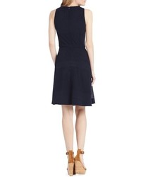 Donna Morgan Eyelet Lace Fit Flare Dress