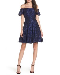 Morgan & Co. Off The Shoulder Lace Dress