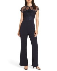 Harlyn Lace Illusion Top Jumpsuit
