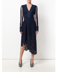Ermanno Scervino Asymmetric Lace Dress