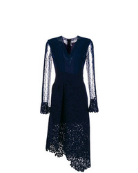 Ermanno Scervino Asymmetric Lace Dress
