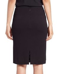 Diane von Furstenberg Bina Lace Panel Pencil Skirt